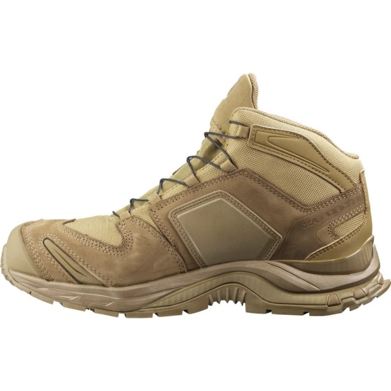 Brown Salomon Xa Forces Mid Men's Tactical Boots | IE GW9371